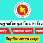প্রত্নতত্ত্ব অধিদপ্তর নিয়োগ বিজ্ঞপ্তি ২০২৬