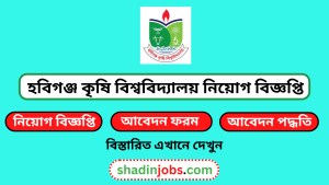 হবিগঞ্জ কৃষি বিশ্ববিদ্যালয় নিয়োগ বিজ্ঞপ্তি ২০২৬-Habiganj Agricultural University Job Circular 2026 6 হবিগঞ্জ কৃষি বিশ্ববিদ্যালয় নিয়োগ বিজ্ঞপ্তি ২০২৬