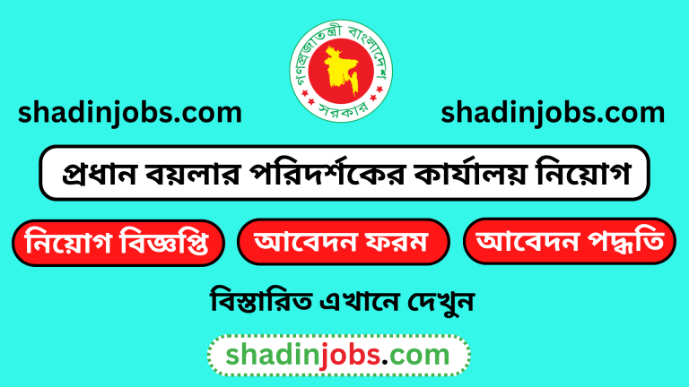 প্রধান বয়লার পরিদর্শকের কার্যালয় নিয়োগ বিজ্ঞপ্তি ২০২৪