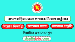 ব্রাহ্মণবাড়িয়া জেলা প্রশাসক কার্যালয় নিয়োগ বিজ্ঞপ্তি ২০২৫