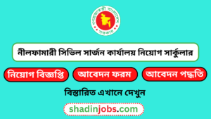 নীলফামারী সিভিল সার্জন কার্যালয় নিয়োগ বিজ্ঞপ্তি ২০২৬- ৮৮ জনকে নিয়োগ দেবে 3 নীলফামারী সিভিল সার্জন কার্যালয় নিয়োগ বিজ্ঞপ্তি ২০২৬