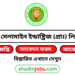 শরীফ মেলামাইন ইন্ডাষ্ট্রিজ (প্রাঃ) লিমিটেড নিয়োগ বিজ্ঞপ্তি ২০২৫