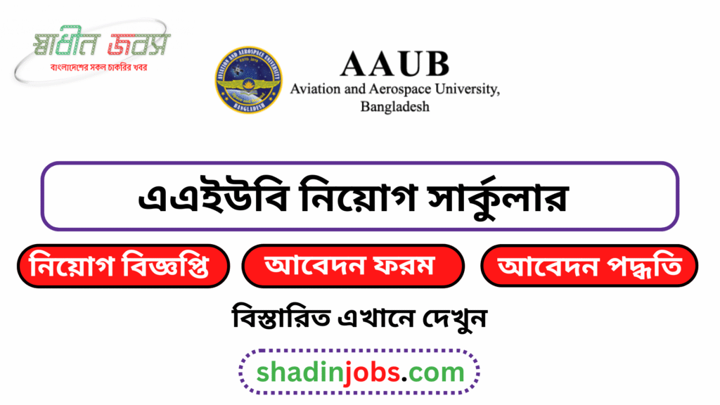 এএইউবি নিয়োগ বিজ্ঞপ্তি ২০২৬