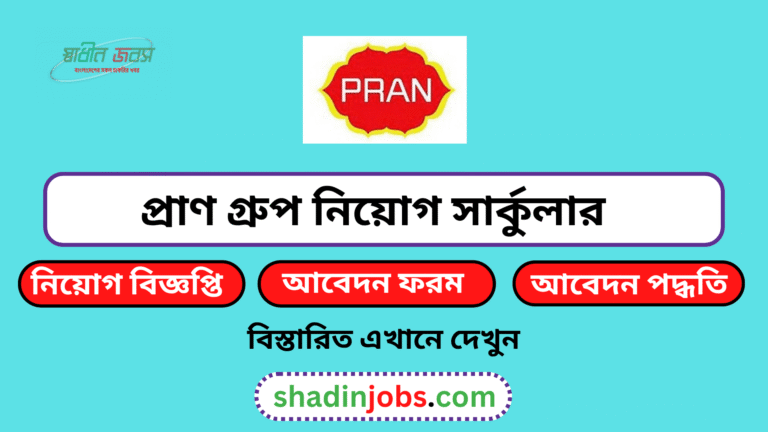 Pran Group Job Circular 2026