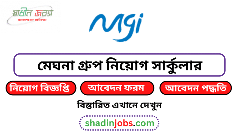 মেঘনা গ্রুপ ‍নিয়োগ বিজ্ঞপ্তি ২০২৬