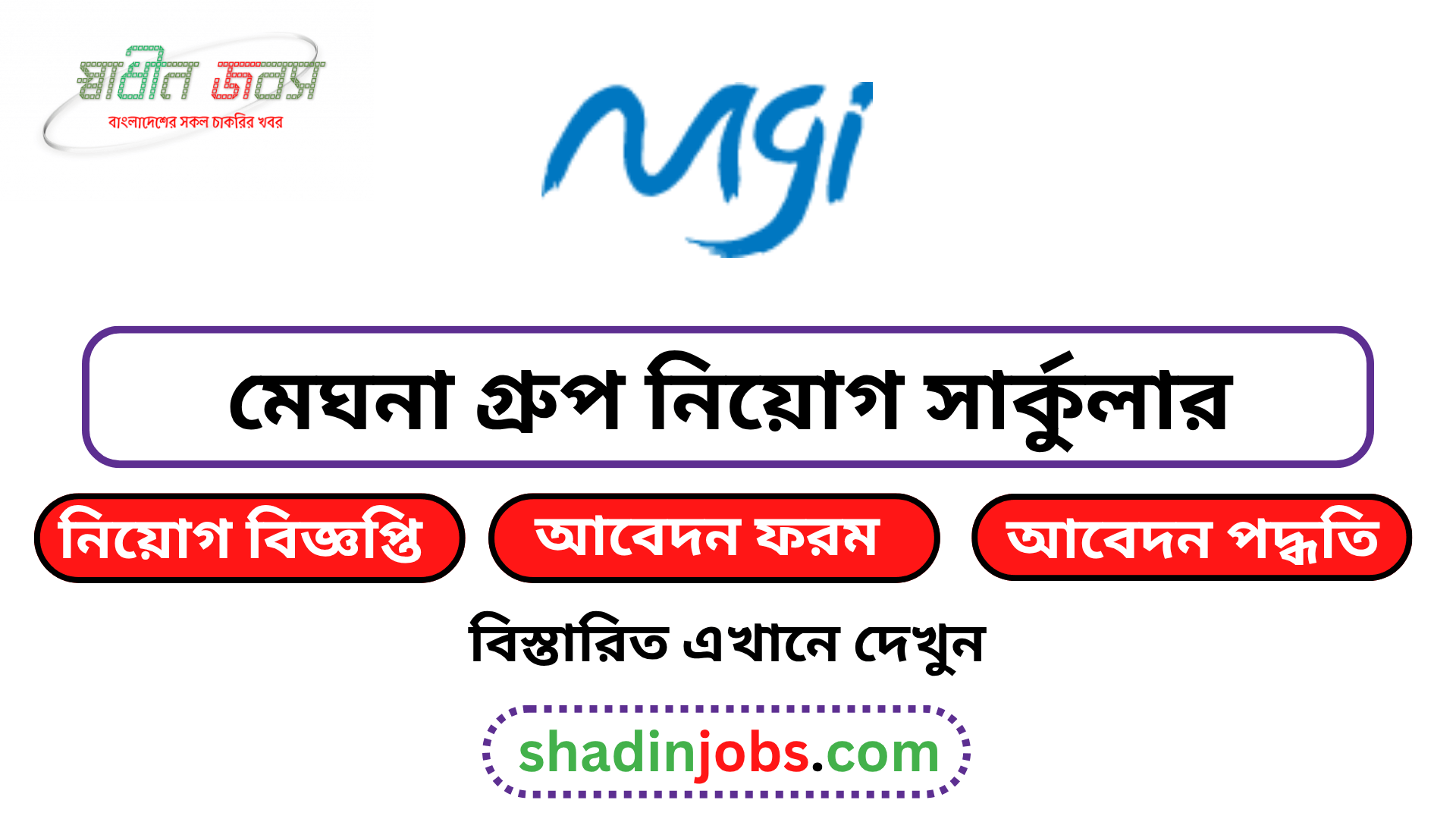 মেঘনা গ্রুপ ‍নিয়োগ বিজ্ঞপ্তি ২০২৬