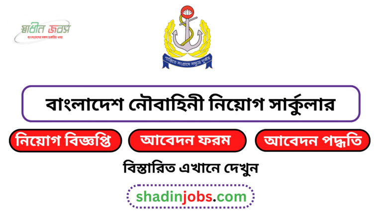 বাংলাদেশ নৌবাহিনী নিয়োগ ২০২৬ সার্কুলার