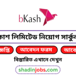 বিকাশ কোম্পানি নিয়োগ বিজ্ঞপ্তি ২০২৬
